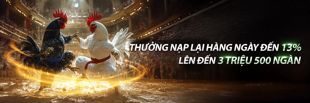 Thưởng chào mừng thành viên mới đá gà